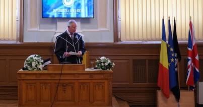 Díszdoktorrá avatták Károly herceget Kolozsváron