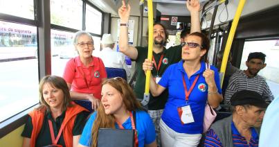 Magyar népdal is felcsendült a kolozsvári buszon