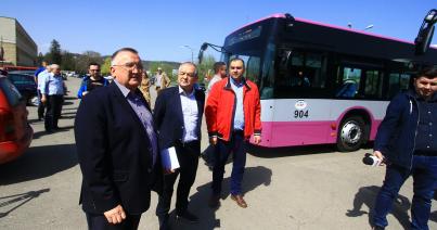 Wifi és hangosbemondó is van az új kolozsvári buszokon