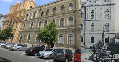 Gyalogosövezet a Farkas utcában:  visszakerülhet-e a Mária-oszlop az eredeti helyére?