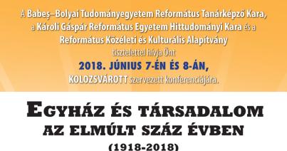 Az erdélyi kereszténység  száz évéről tanácskoznak