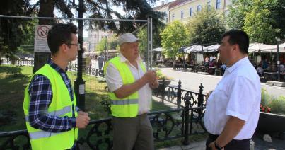 VIDEÓ - Kerítéssel vették körül a Szent Mihály-templomot