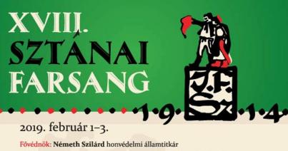 Sztánai Farsang tánccal, bábégetéssel