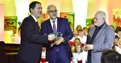Díjazták a magyar nyelv napján a Kolozsvári Rádió magyar szerkesztőségét
