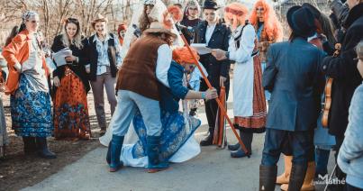 Felélesztették a több évtizedes farsangi hagyományt Cegőtelkén