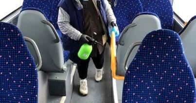 Fertőtlenítik a kolozsvári közszállítási járműveket