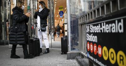 New York államban közterületen kötelezővé tették a szájmaszk viselését