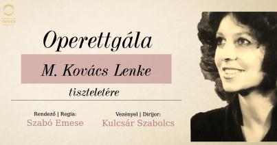 Könyvbemutató és operettgála M. Kovács Lenke tiszteletére