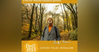 André Ferenc nyerte a PesText irodalmi pályázatának szakmai díját