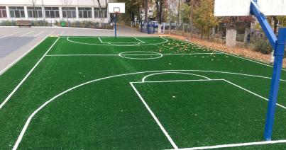 Sportpályákat avat, sportsátrat épít a Goga iskola