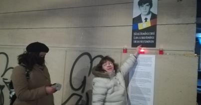 Ballai Zoltánért is gyertyát gyújtottak