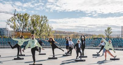 Com’ON Kolozsvár: okos bicikliparkolók, szabadtéri galéria