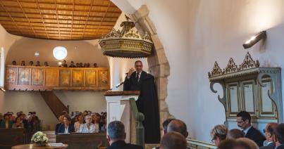 Felújították az Árpád-kori várfalvi  unitárius templomot