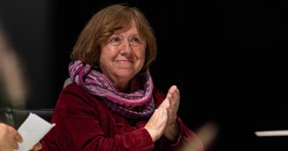 Szvetlana Alekszijevics a budapesti könyvfesztiválon: a birodalom csak most esik szét