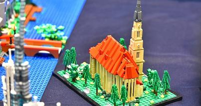 Gyerektömegeket vonzott a legokiállítás