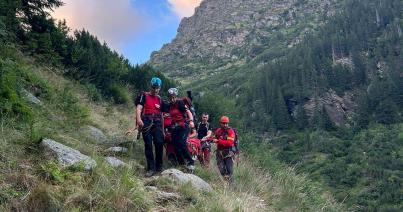 Fogarasi-havasok: SMURD-helikopter bevetését kérték egy francia turista kimenekítésére