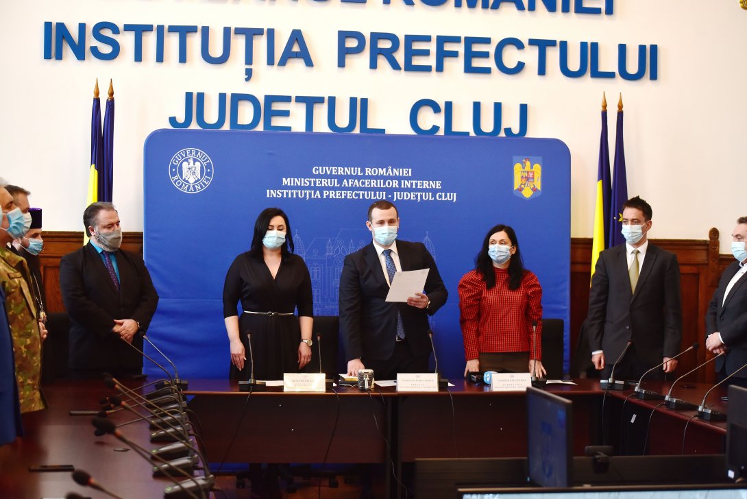 VIDEÓ - Leteszi az esküt Kolozs megye első magyar prefektusa
